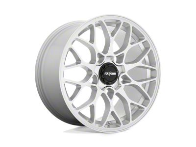 Rotiform R189 Gloss Silver 4-Wheel Kit; 19x10; 40mm Offset