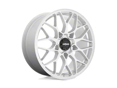Rotiform R189 Gloss Silver 4-Wheel Kit; 20x10.5; 40mm Offset