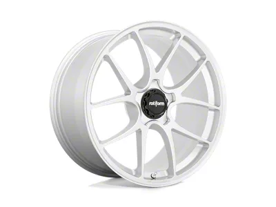 Rotiform LTN Gloss Silver 4-Wheel Kit; 21x9; 45mm Offset
