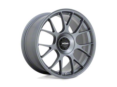 Rotiform TUF Satin Titanium 4-Wheel Kit; 21x12; 65mm Offset
