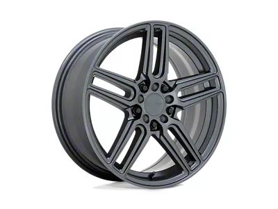 RUFF Nitro Gloss Gunmetal 4-Wheel Kit; 17x7.5; 38mm Offset