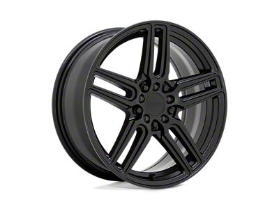 RUFF Nitro Gloss Black 4-Wheel Kit; 18x8; 38mm Offset