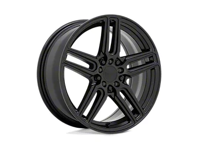 RUFF Nitro Gloss Black 4-Wheel Kit; 18x8; 38mm Offset