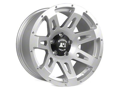 Rugged Ridge XHD Silver 4-Wheel Kit; 18x9; -12mm Offset