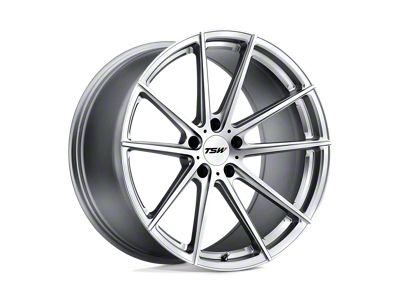 TSW Bathurst Silver with Mirror Cut Face 4-Wheel Kit; 19x9.5; 39mm Offset