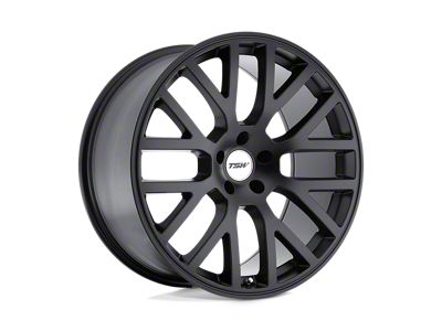 TSW Donington Matte Black 4-Wheel Kit; 18x9.5; 40mm Offset