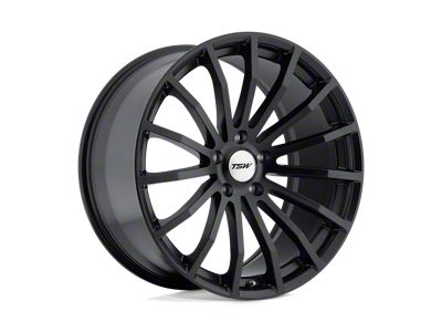TSW Mallory Matte Black 4-Wheel Kit; 17x8; 35mm Offset
