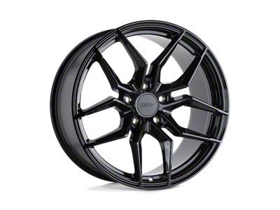 TSW Silvano Gloss Black 4-Wheel Kit; 18x9.5; 40mm Offset