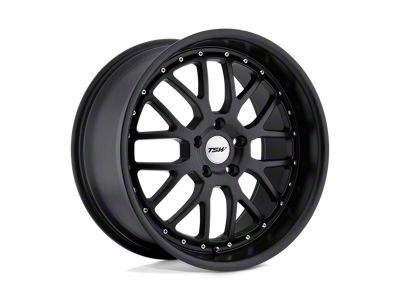TSW Valencia Matte Black 4-Wheel Kit; 20x10; 20mm Offset