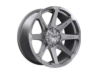 Tuff A.T. T05 Flat Gunmetal 4-Wheel Kit; 20x9; 20mm Offset