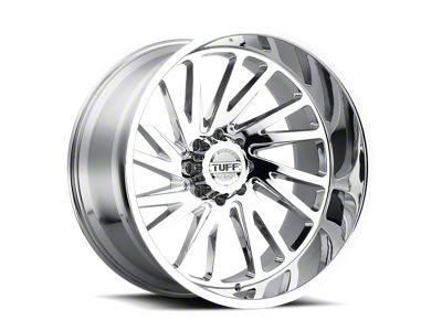 Tuff A.T. T2A Chrome 4-Wheel Kit; 20x12; -45mm Offset