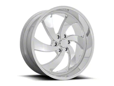 US Mag Desperado Chrome 4-Wheel Kit; 24x10; 25mm Offset