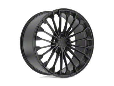 Victor Equipment Wurttemburg Matte Black with Gloss Black Face 4-Wheel Kit; 18x10.5; 55mm Offset