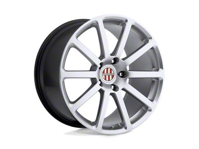 Victor Equipment Zehn Hyper Silver 4-Wheel Kit; 20x8.5; 45mm Offset