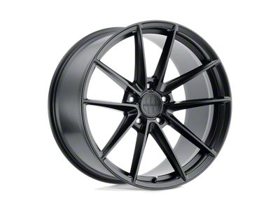 Victor Equipment Zuffen Matte Black 4-Wheel Kit; 18x10.5; 55mm Offset