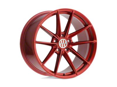 Victor Equipment Zuffen Candy Red 4-Wheel Kit; 21x10.5; 56mm Offset