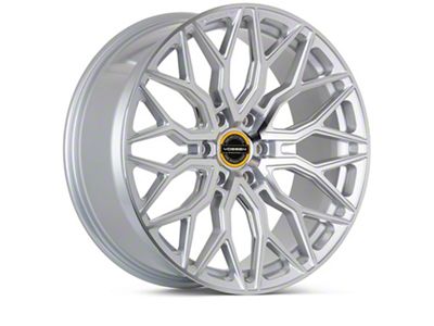 Vossen HF6-3 Silver Polished 4-Wheel Kit; 22x9.5; 20mm Offset
