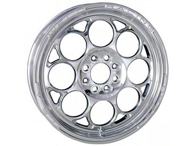 Weld Racing Magnum Import Gloss Black Milled 4-Wheel Kit; 15x3.5; 0mm Offset