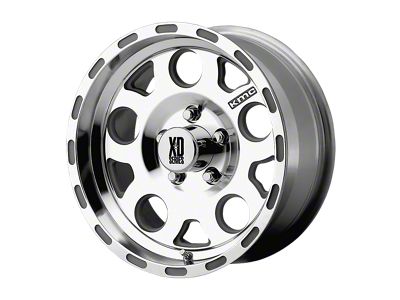 XD Enduro Race Machined 4-Wheel Kit; 15x7; -6mm Offset; 5x120.65mm Bolt Pattern; 83.70mm Hub Bore