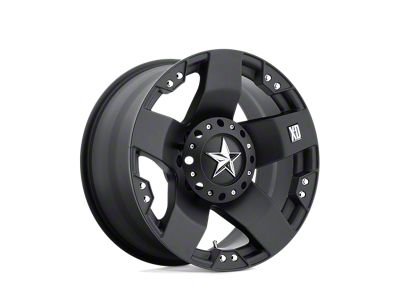 XD Rockstar Matte Black 4-Wheel Kit; 17x8; 35mm Offset