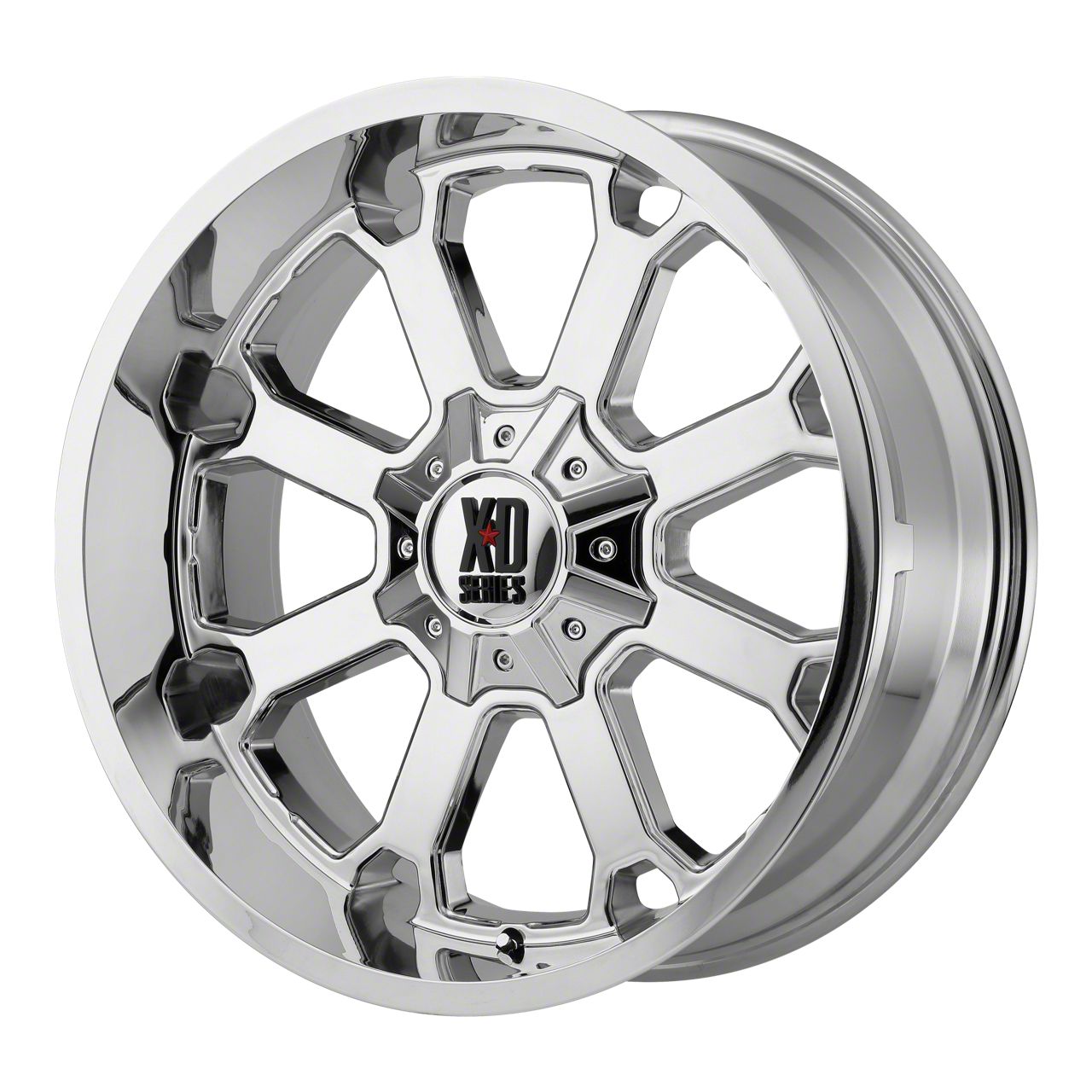 Throtl Set of 4: XD Xd825 Buck 25 Wheel, 22x10.0 -18 Offset 8X170 ...