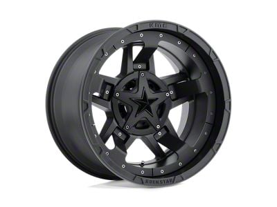 XD Rockstar III Matte Black 4-Wheel Kit; 18x9; 0mm Offset; 5x127/5x135mm Bolt Pattern; 87.10mm Hub Bore
