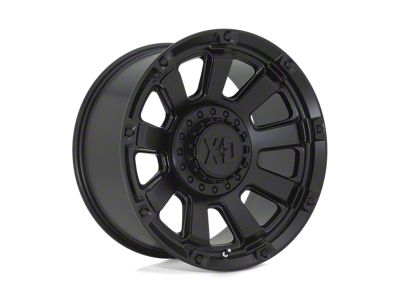 XD Gauntlet Satin Black 4-Wheel Kit; 20x10; -18mm Offset