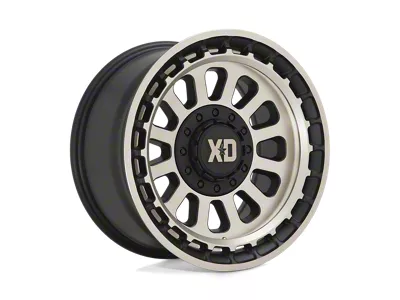 XD Omega Satin Black with Bronze Tint 4-Wheel Kit; 17x9; -12mm Offset