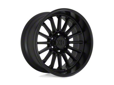XD Whiplash Satin Black 4-Wheel Kit; 20x10; -18mm Offset