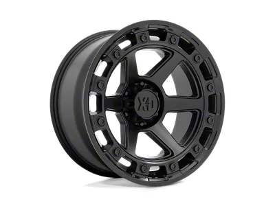 XD Raid Satin Black 4-Wheel Kit; 17x9; 0mm Offset