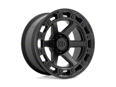 XD Raid Satin Black 4-Wheel Kit; 17x9; 0mm Offset