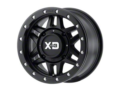 XD Addict 2 LW Beadlock Machined 4-Wheel Kit; 15x5; 0mm Offset; 4x156mm Bolt Pattern; 115mm Hub Bore