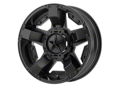 XD Rockstar II Satin Black 4-Wheel Kit; 14x7; 0mm Offset