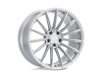 XO Luxury London Silver with Brushed Face 4-Wheel Kit; 20x9; 15mm Offset