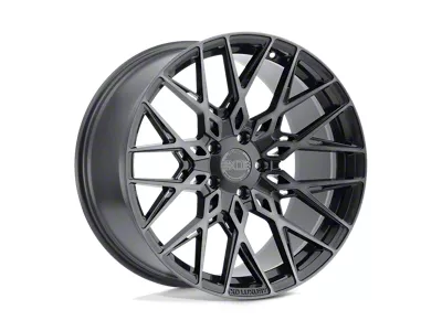 XO Luxury Phoenix Gunmetal with Brushed Gunmetal Face 4-Wheel Kit; 20x10.5; 30mm Offset