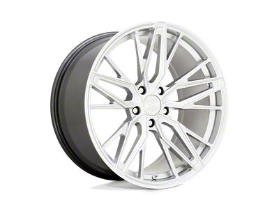 XO Luxury Zurich Hyper Silver with Mirror Cut Face 4-Wheel Kit; 20x9; 30mm Offset