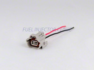 Fuel Injector Clinic Set of 6 injector connectors with pigtails - PGT DEN6