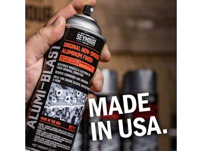 Seymour Alumi-Blast Aluminum Spray Paint; 12-Ounce