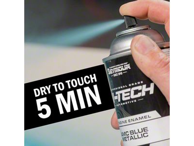 Seymour Hi-Tech Engine Lacquer; Universal GM Black; 12-Ounce
