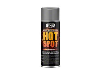 Seymour Hot Spot High Temperature Spray Paint; Aluminum; 12-Ounce