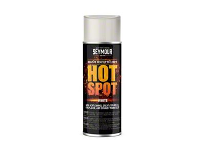 Seymour Hot Spot High Temperature Spray Paint; White; 12-Ounce