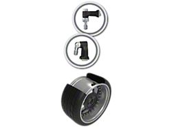 Schrader TPMS Sensor - Clamp-In Programmable 90 Degree EZ-Sensor - 33900