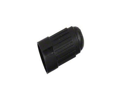 Schrader TPMS Plastic Black Sealing Snap-In Valve Cap