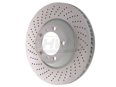 SHW Performance 09-13 Porsche 911 Turbo w/Center Lock w/o Ceramics Left - PFL30905