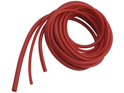 Mr. Gasket Silicone Hose Kit; Incl. 10 in. Of 4mm; 10 in. Of 6mm; 6 in. Of 8mm; Red; - 4524