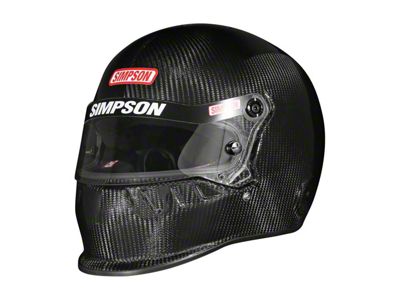 Simpson VUDO SA2025 Full Face Helmet; Carbon