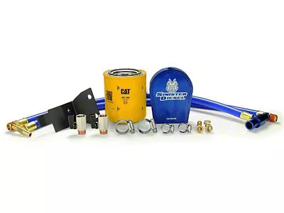 Sinister Diesel 03-07 Ford Powerstroke 6.0L Coolant Filtration System w/ - SD-COOLFIL-6.0-C