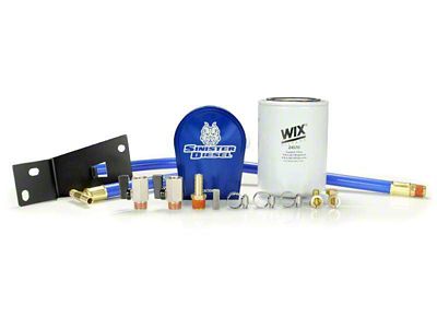 Sinister Diesel 99-03 Ford 7.3L Powerstroke Coolant Filtration System w/ - SD-COOLFIL-7.3-W
