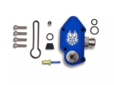 Sinister Diesel 03-07 Ford Powerstroke 6.0L Blue Spring Kit with - SD-FUELBLK-6.0-ADJ