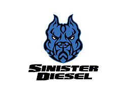 Sinister Diesel 11-16 Ford Powerstroke 6.7L Cold Side Charge Pipe - 11